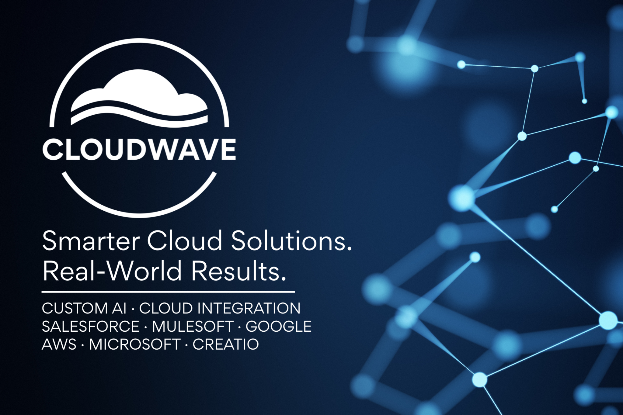 CloudWave | AI, Cloud Development & Enterprise Integration